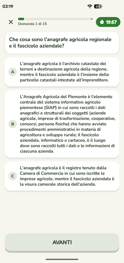 Simulazione con timer